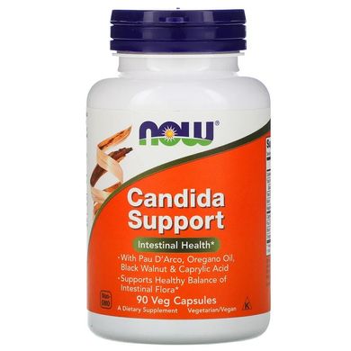 Протикандидний засіб, Candida Support, Now Foods, 90 капсул